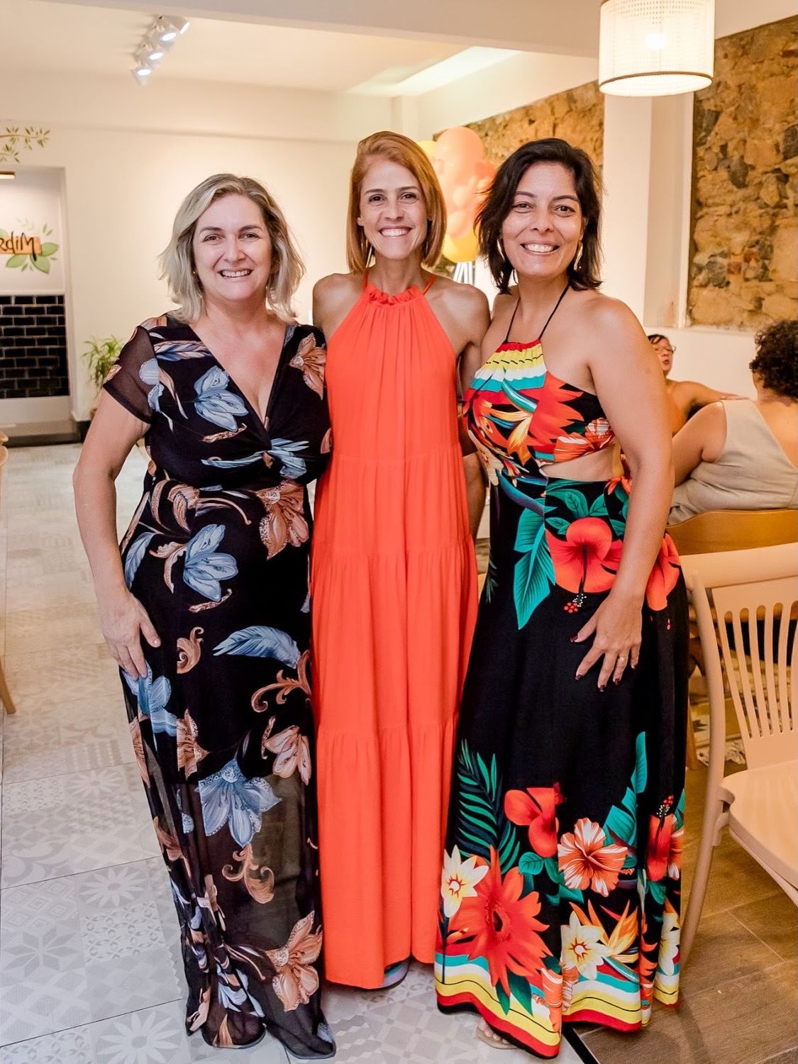 Paty, Luana e Luciene, sócias do Abacateiro